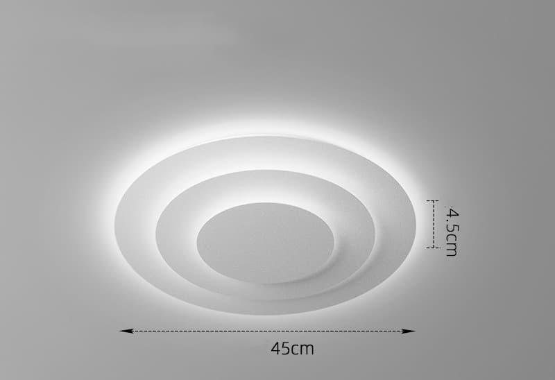Lámpara de techo LED con diseño atmosférico para sala
