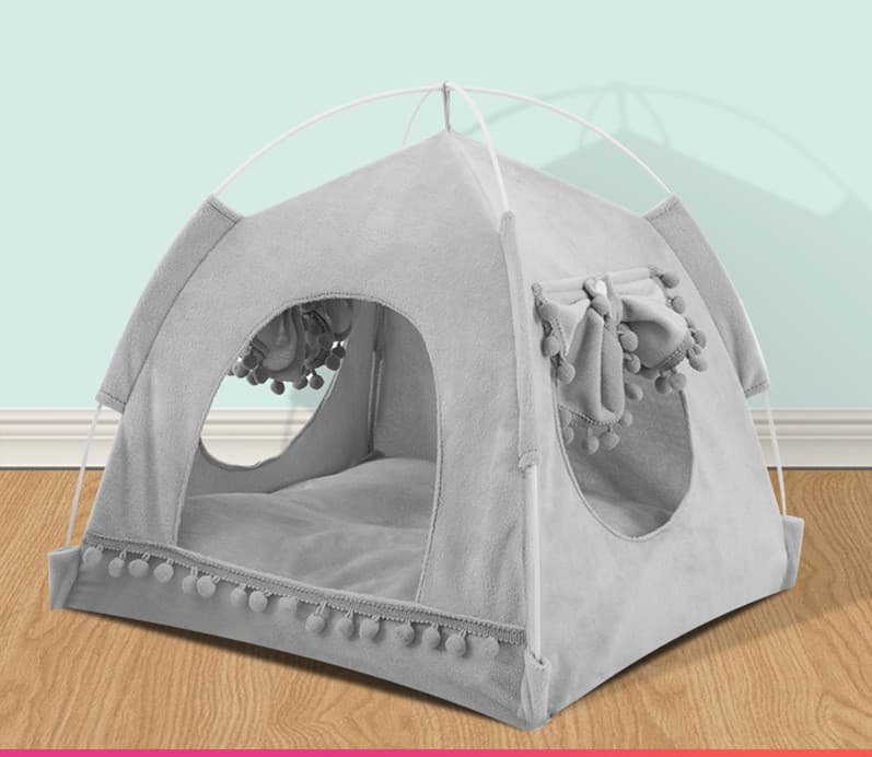 Casa para perros y gatos versátil para todas las estaciones