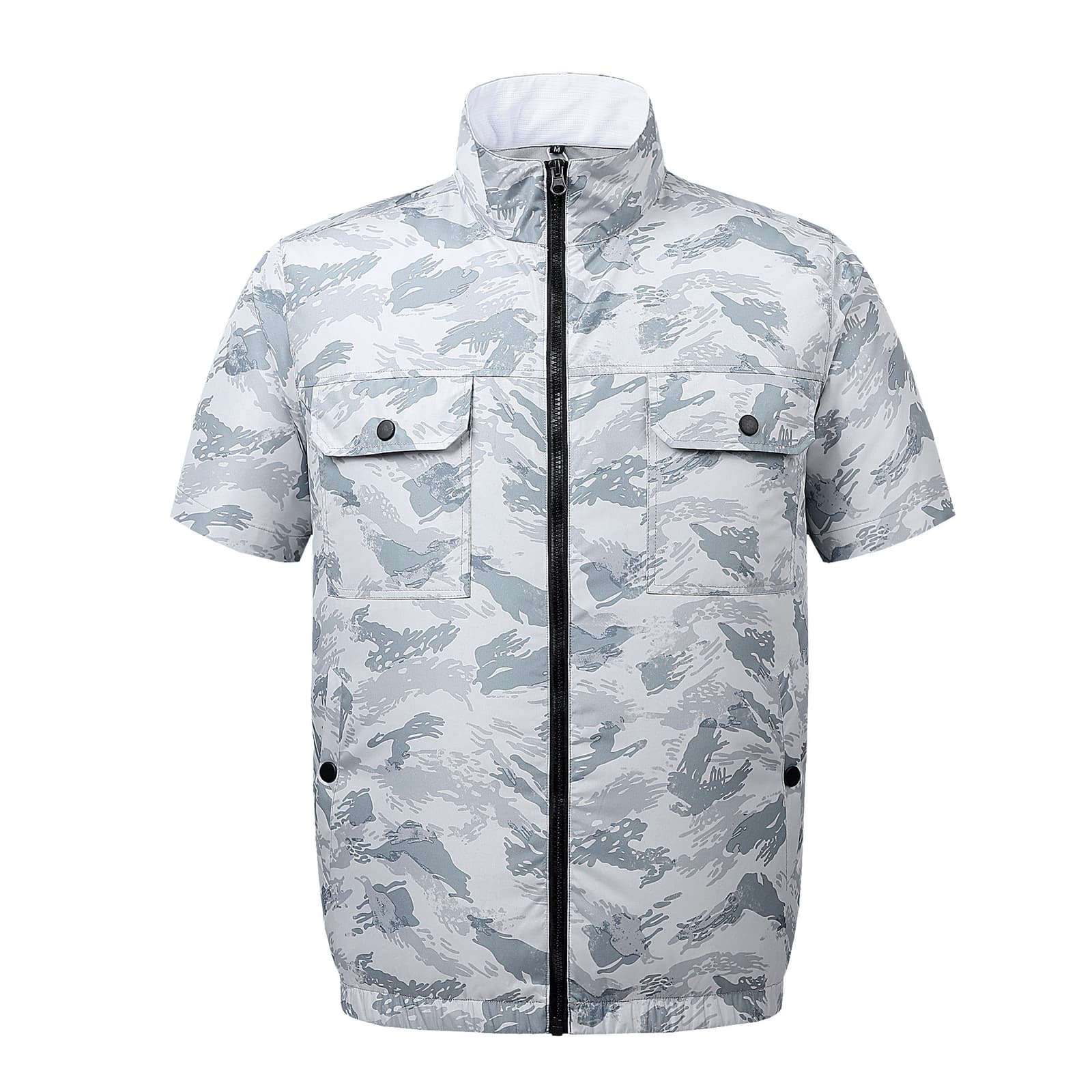 Chaqueta refrigerante de verano con diseño camuflaje