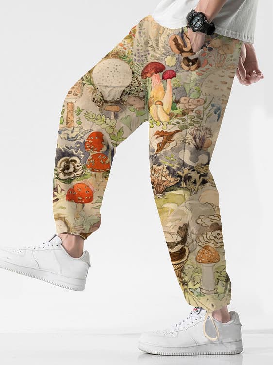 Pantalones informales talla grande, serie Flag