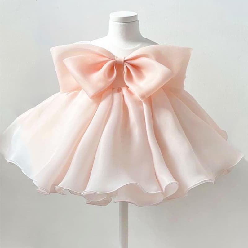 Vestido de desfile y presentación de nivel para niña