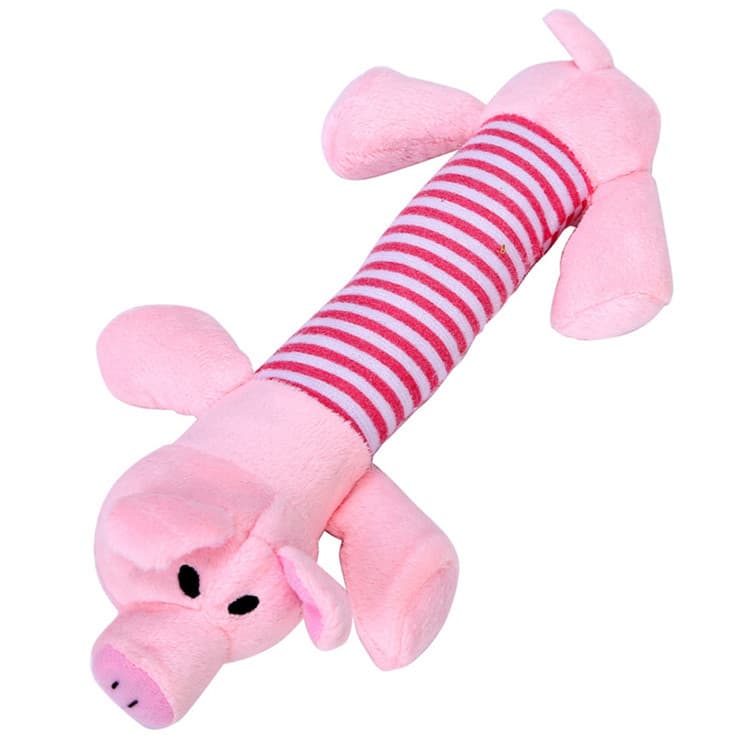 Juguete de peluche para mascotas, elefante de cuatro patas