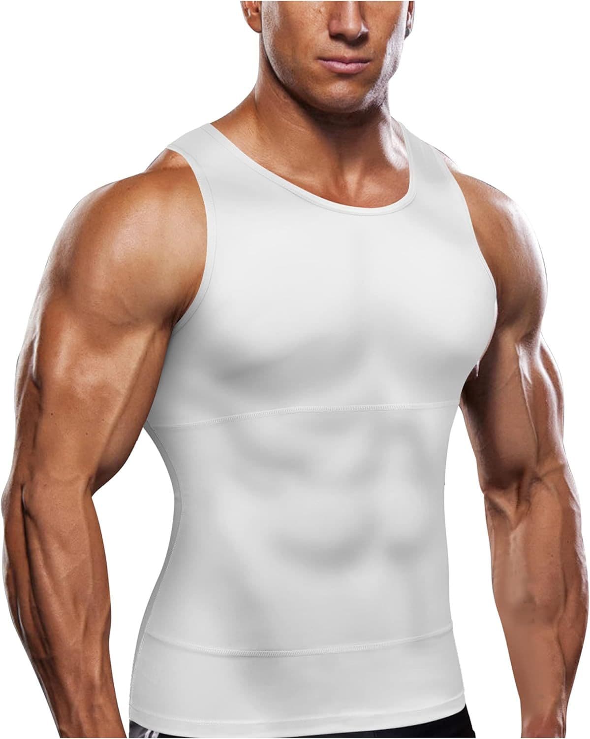 Camiseta deportiva ajustada para hombre