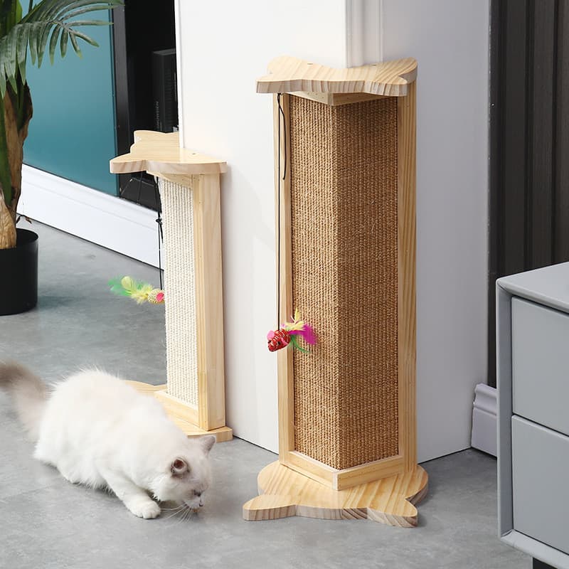 Tablero rascador para gatos con protección de sofá