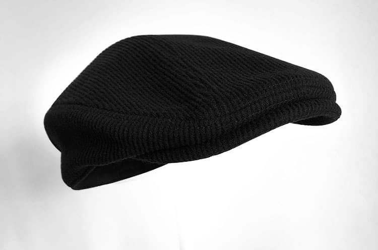 Boina retro literaria para hombre con calidez