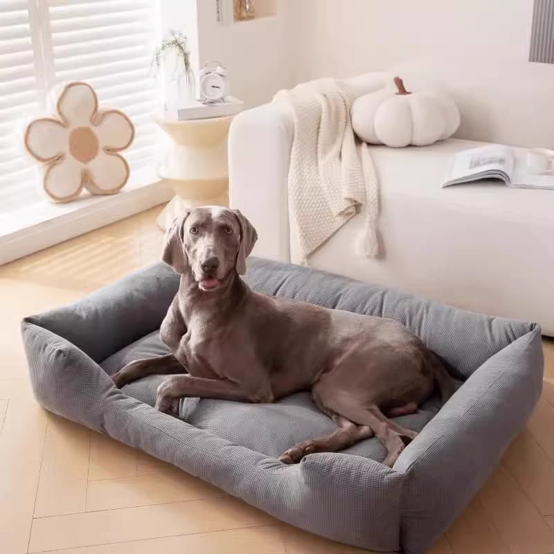 Cama para perros resistente a rasguños y mordiscos lavable