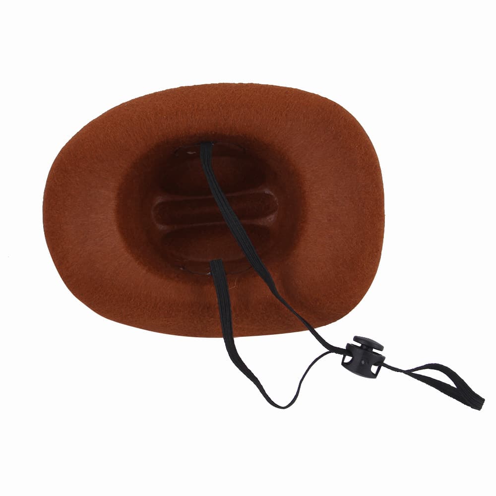 Gorra vaquera ajustable para perros y gatos