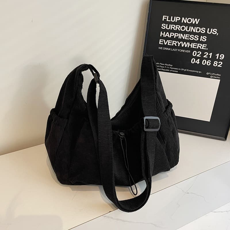 Bolsa tote retro de color sólido