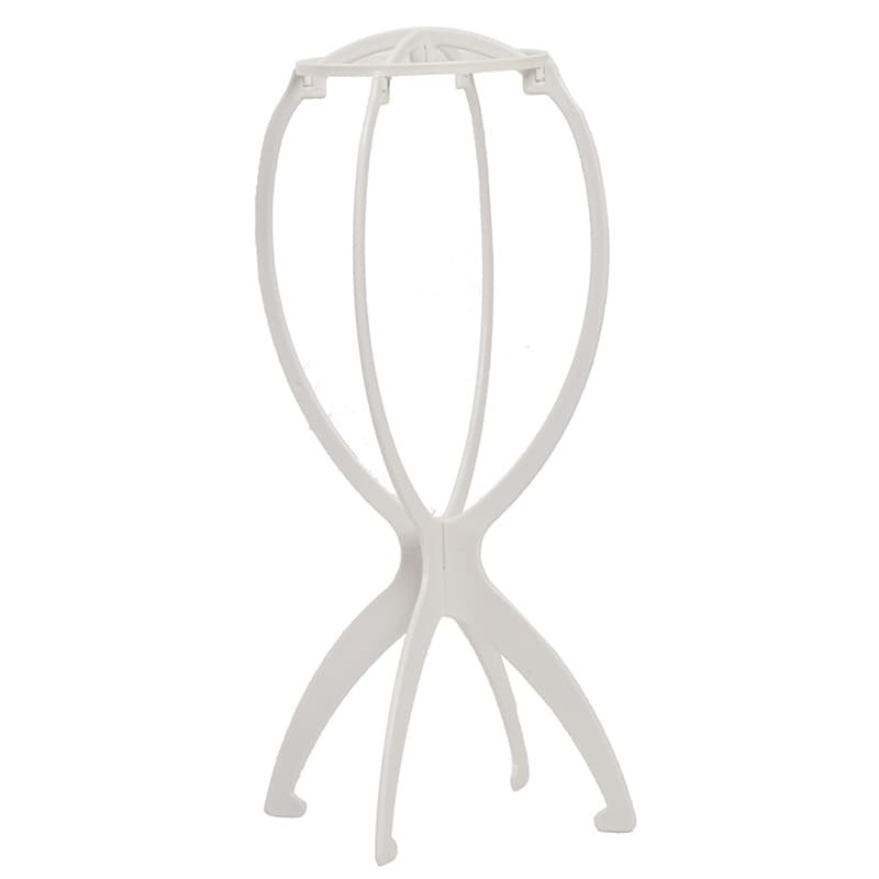 Soporte removible para peluca de plástico