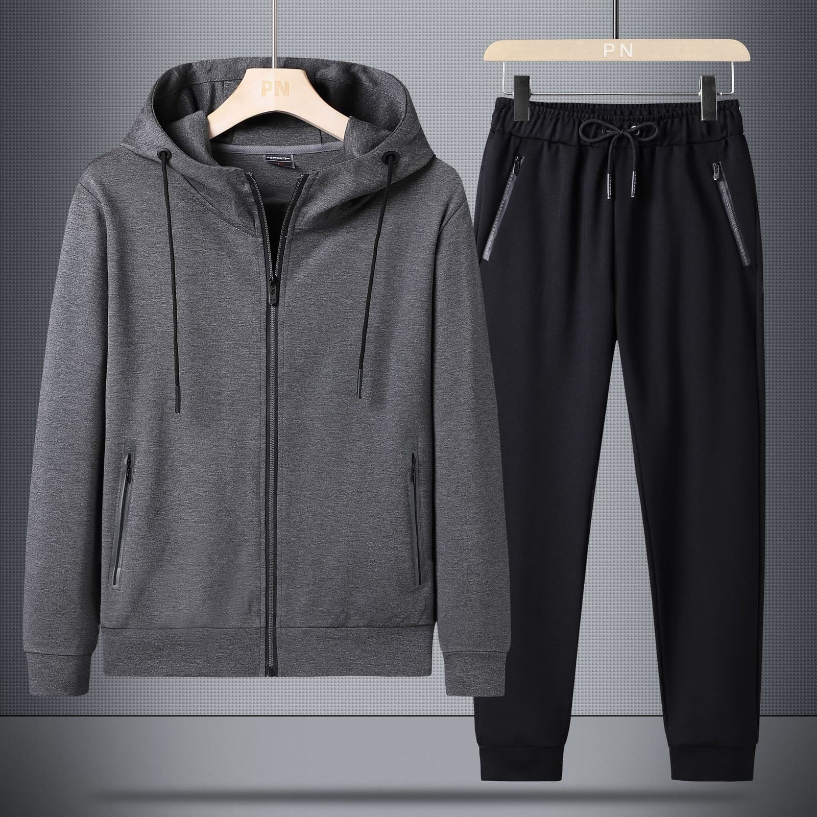 Conjunto deportivo casual con capucha