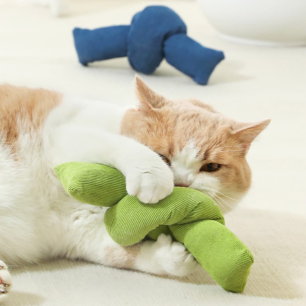 Juguete de cuerda con nudos para perros de algodón natural