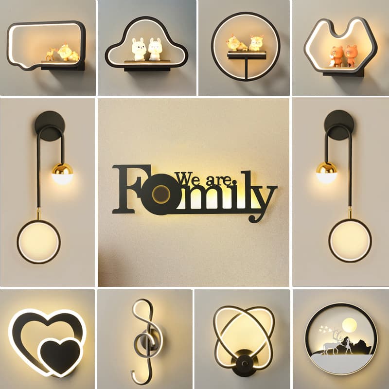 Lámpara de pared moderna minimalista