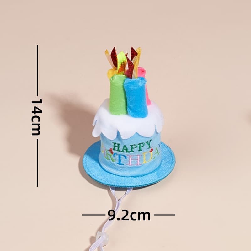 Accesorios para perro, babero triangular con impresión, cumpleaños