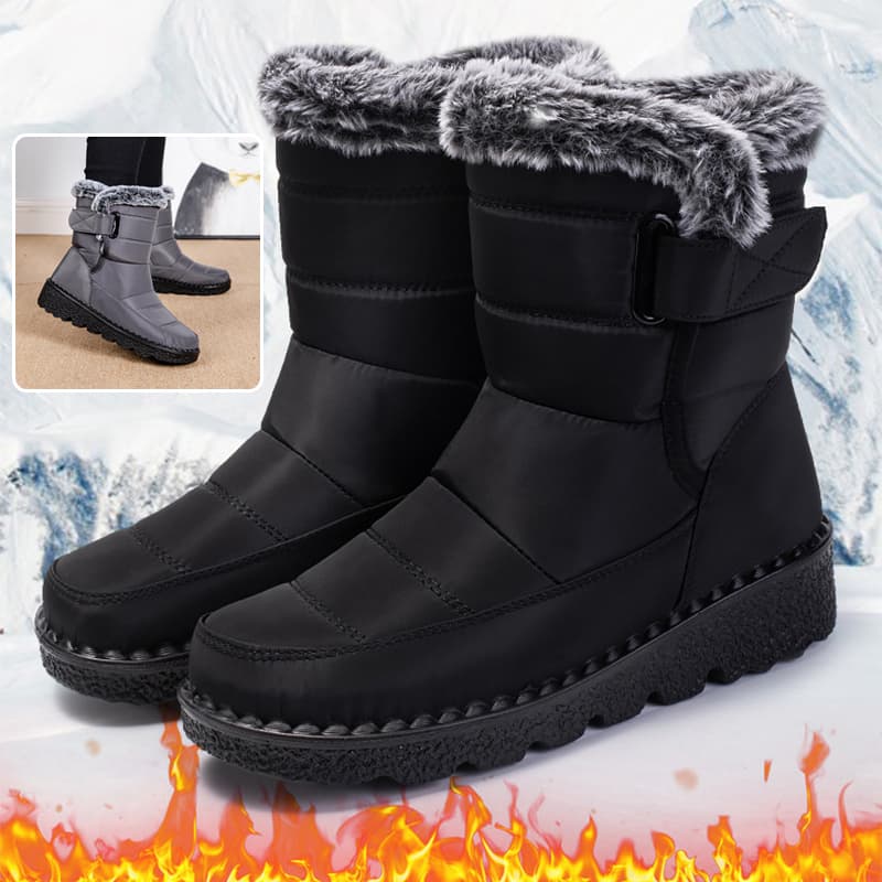 Botas de nieve impermeables con cierre adhesivo
