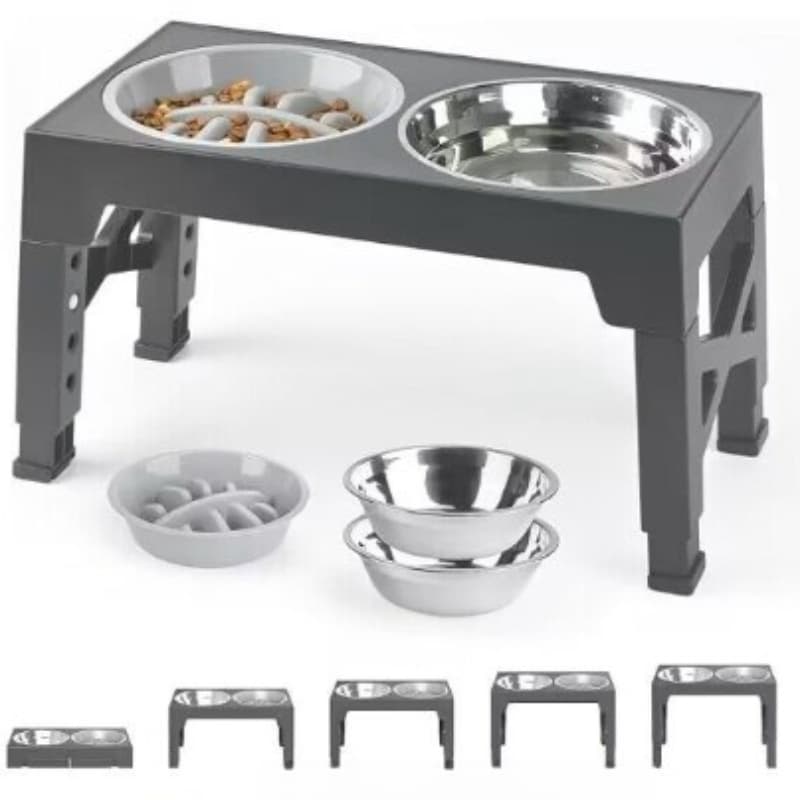 Comedero elevado para perros grandes