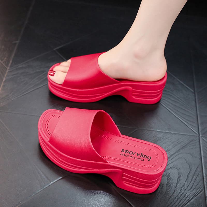Sandalias impermeables antideslizantes de plataforma