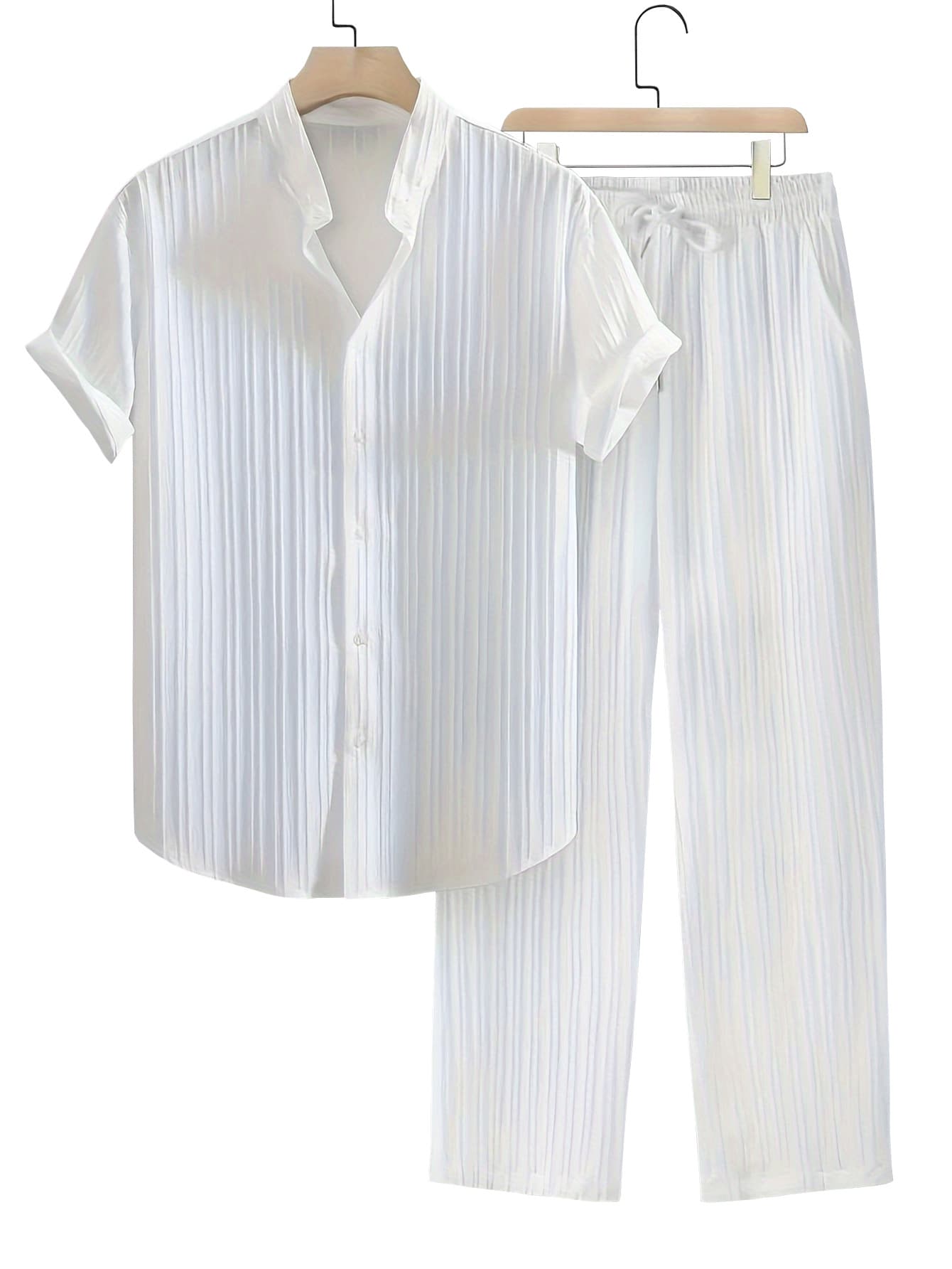 Conjunto casual de manga corta para hombre