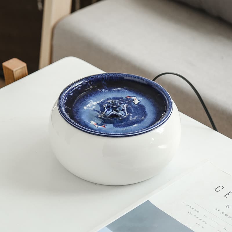 Dispensador automático de agua silencioso con circulación