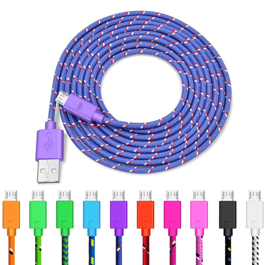 Cable de datos de nylon trenzado
