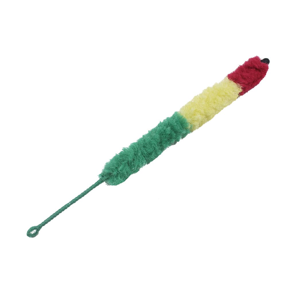 Cepillo de limpieza de tres colores para instrumento de viento
