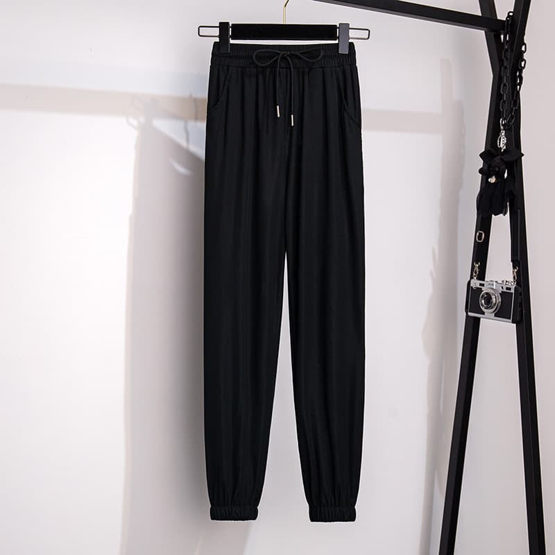 Leggins cortos de cintura alta en seda helada
