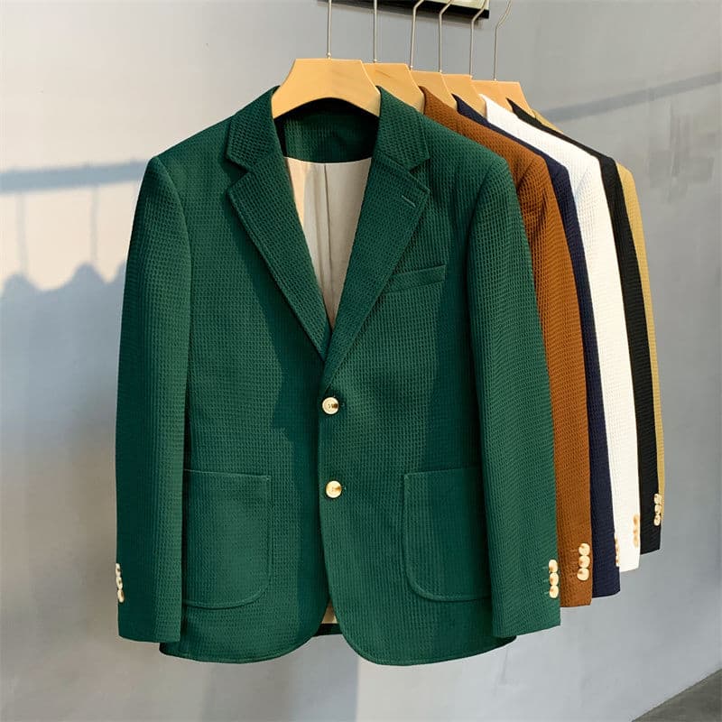Abrigo de negocios slim fit para hombre