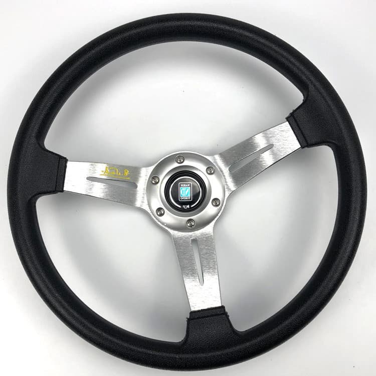 Volante deportivo universal de PU para auto