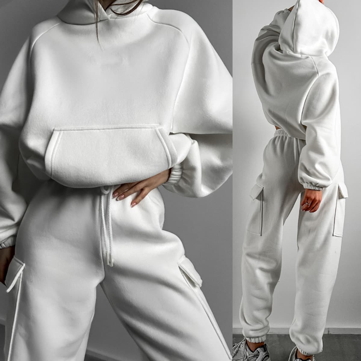 Traje deportivo mujer manga larga color liso