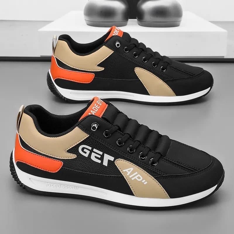 Zapatos deportivos planos transpirables antideslizantes