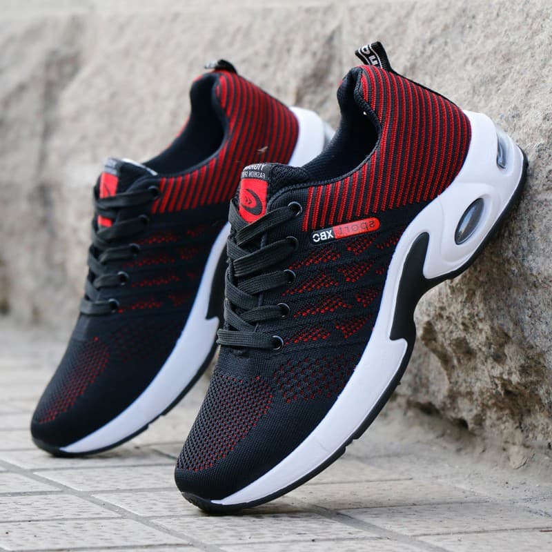 Zapatos correr malla transpirable amortiguación aire