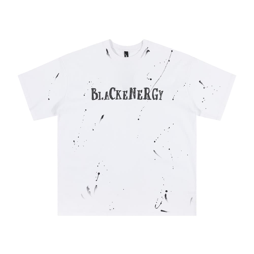 Camiseta hombre con estampado splash ink