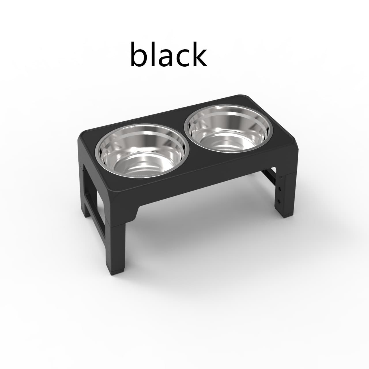 Comedero elevado ajustable para perros