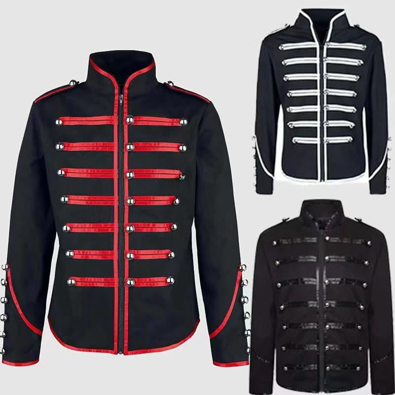 Abrigo gótico medieval vintage para hombre