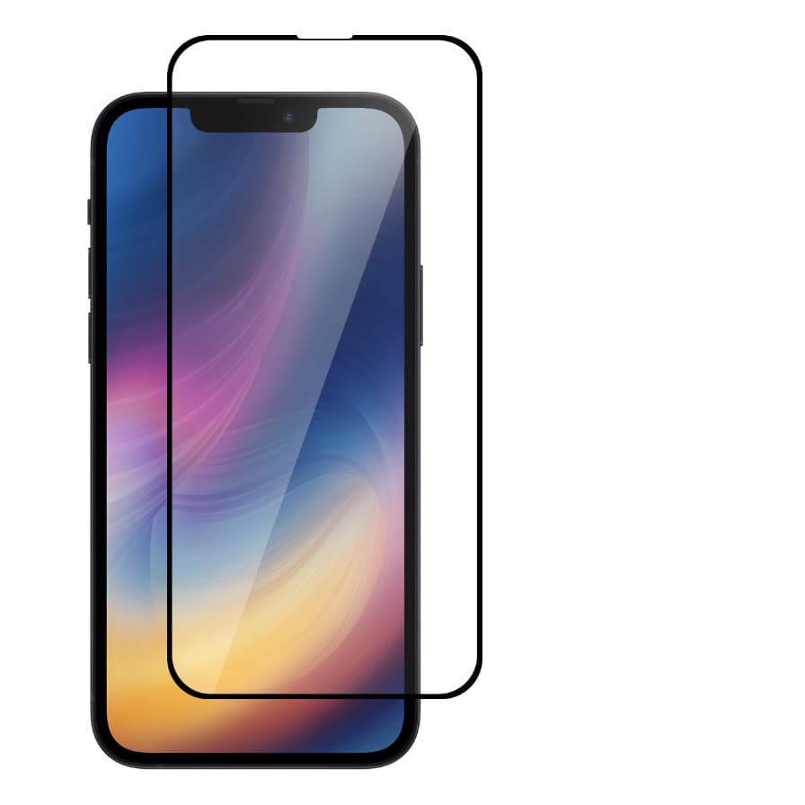 Protector de pantalla templado cobertura completa para iPhone 13