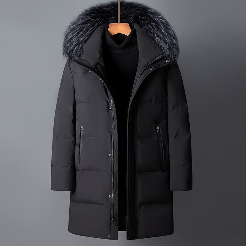 Chaqueta de plumón suelta para hombre
