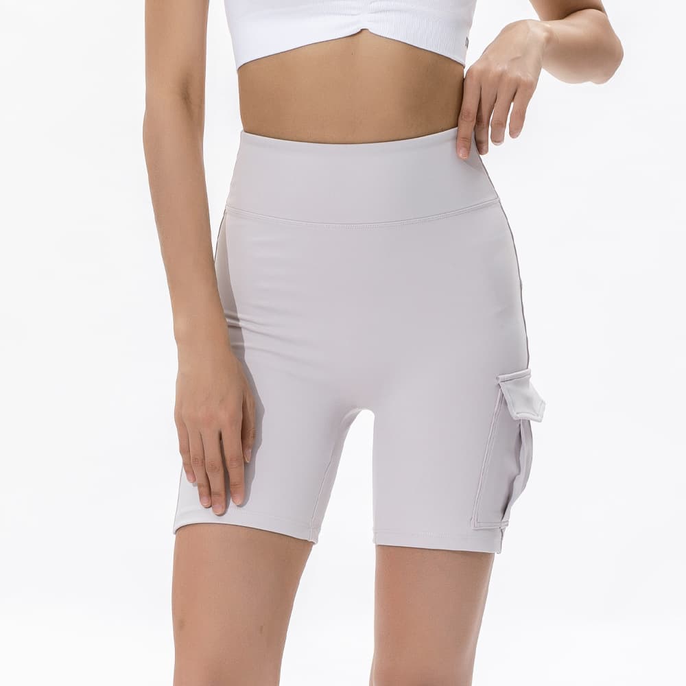 Pantalones de ciclismo con cintura alta y levanta glúteos