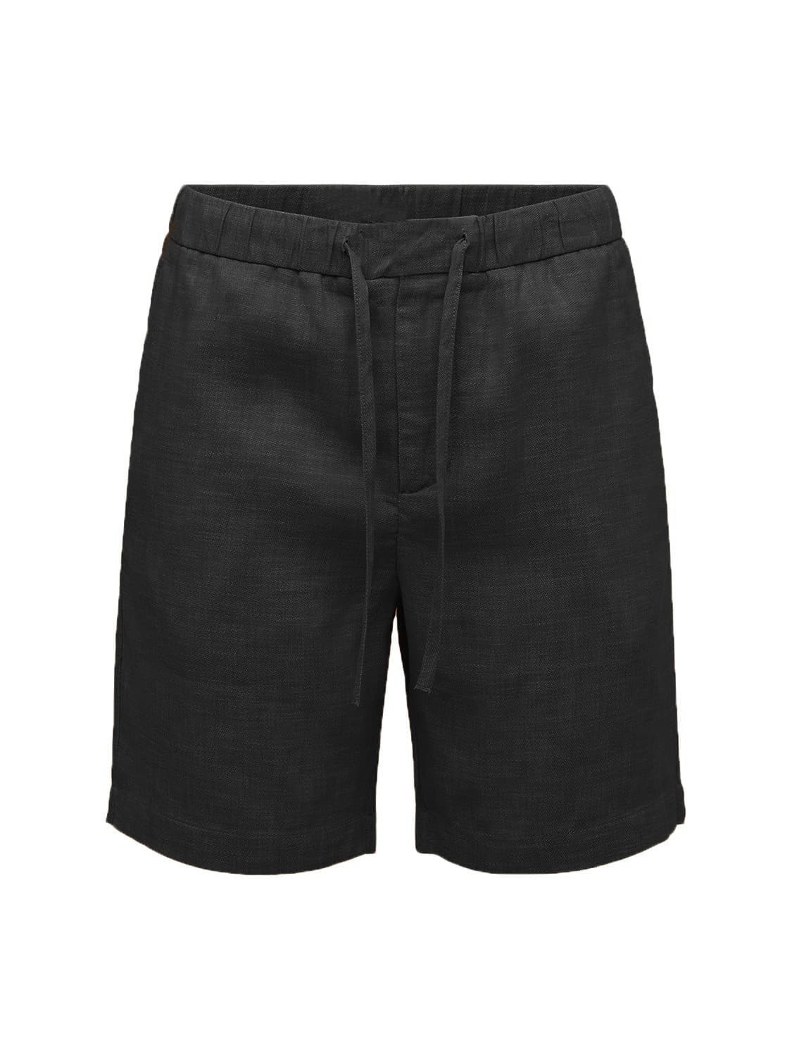 Shorts casuales ice silk de cintura media para hombre