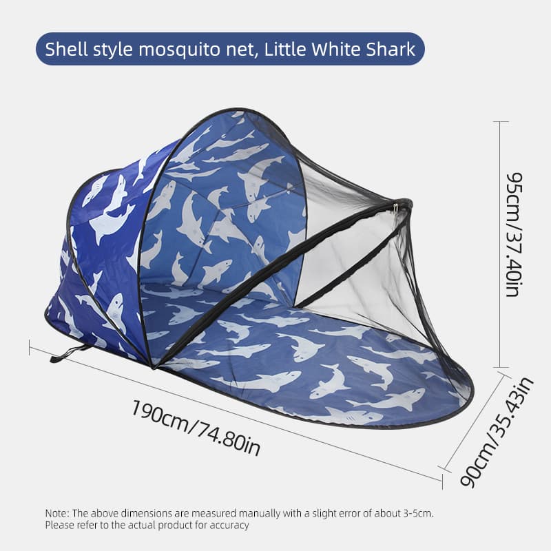 Red de mosquitos plegable para picnics y playas