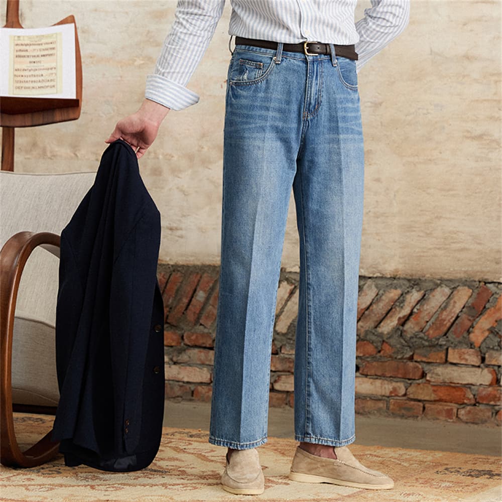 Jeans retro ligeros para el verano