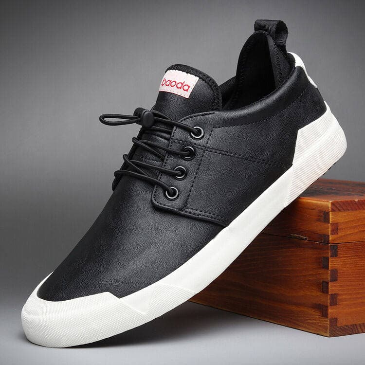 Zapatos casuales de cuero para hombre
