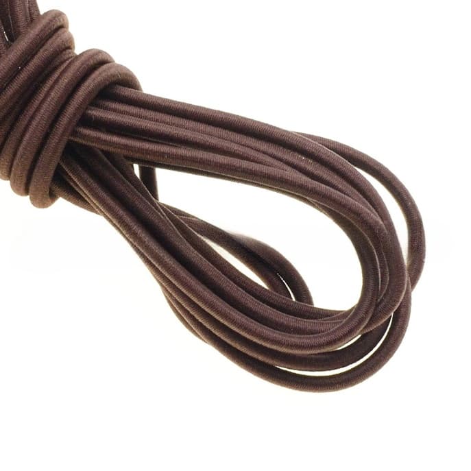 Cuerda elástica redonda para dobladillos y cordones