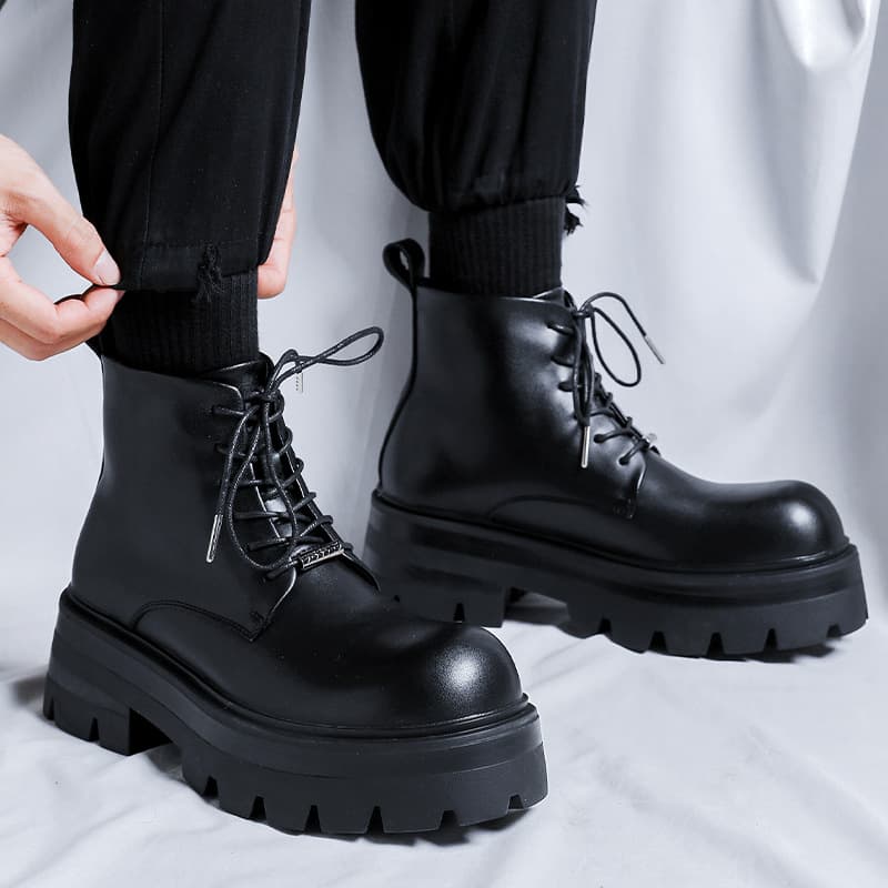 Botas de trabajo resistentes para motocicleta