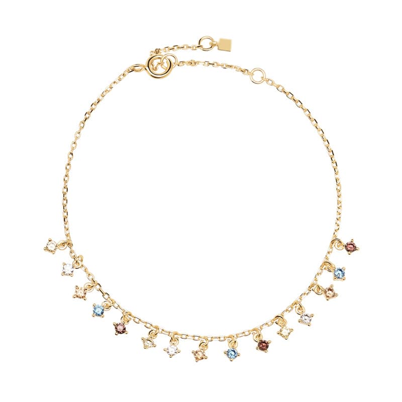 Pulsera de plata 925 con incrustaciones de circón