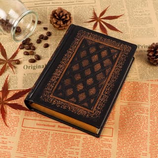 Cuaderno de cuero elegante para anotaciones
