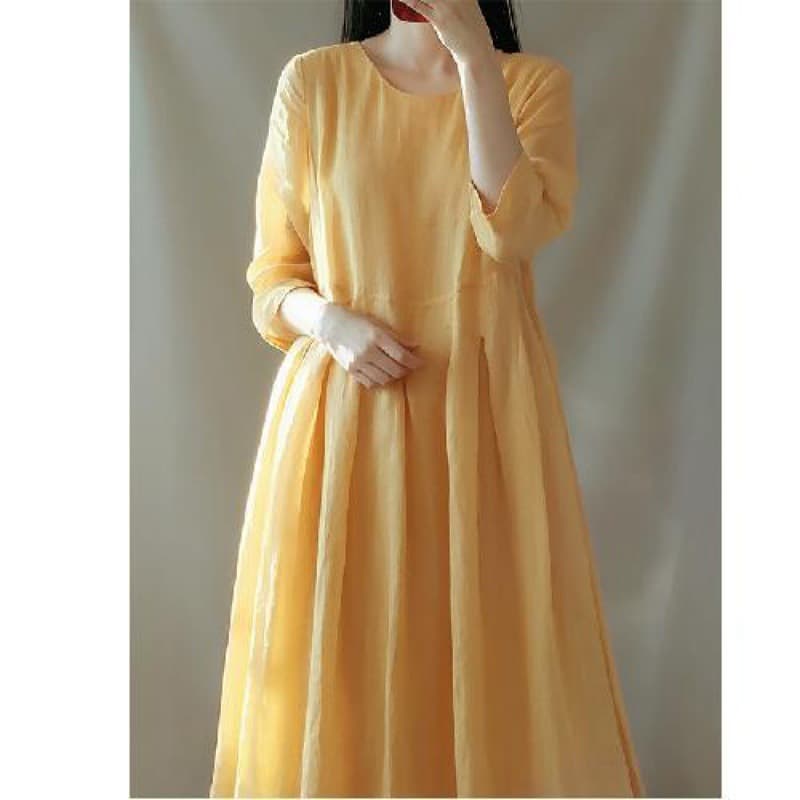 Vestido fluyente ligero para mujer