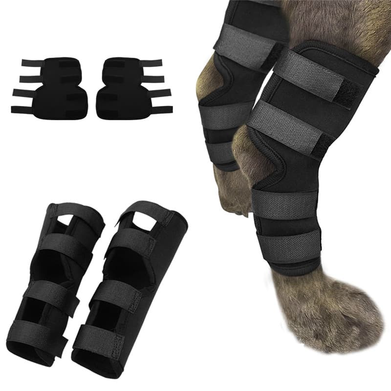 Protector de codo para mascotas con cierre mágico