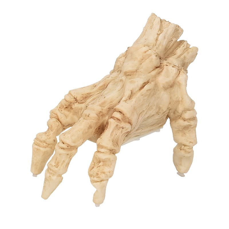 Mano zombie luminosa animada con sensor y sonido para Halloween