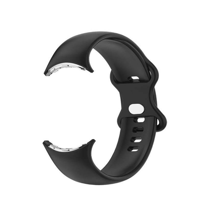 Correa de reloj con hebilla de arco de silicona