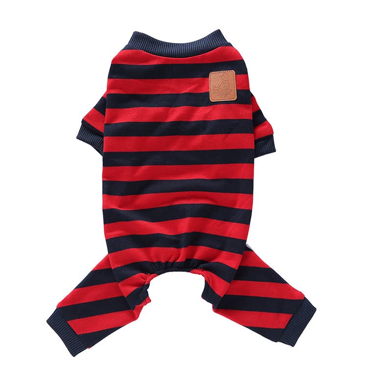 Ropa casual para perro estilo británico