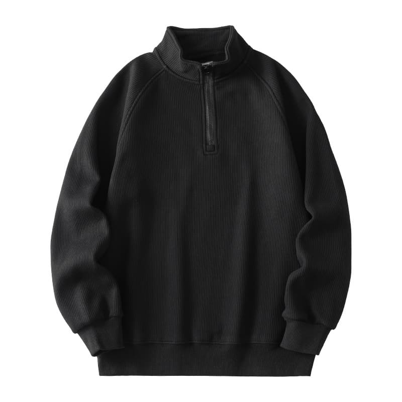 Sudadera polar con cuello de pie invierno